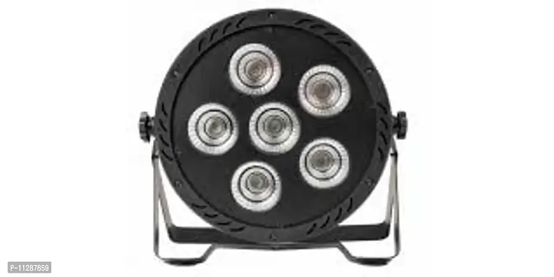 RSCT DJ LED Par Flood Light with 6 LED for Home Party Festival Lighting with 24 Key Remote Control Disco Stage Light DJ (Multicolor)-thumb2