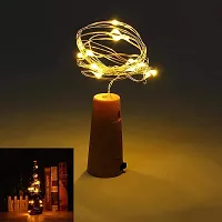 RSCT Cork led String Lights for Wine Bottles 20 Led Cork Lights - Bottle Cork Lights Waterproof Strip Lights for Garden Plants Decoration Party Wedding Christmas String Lights Warm White (1)-thumb3