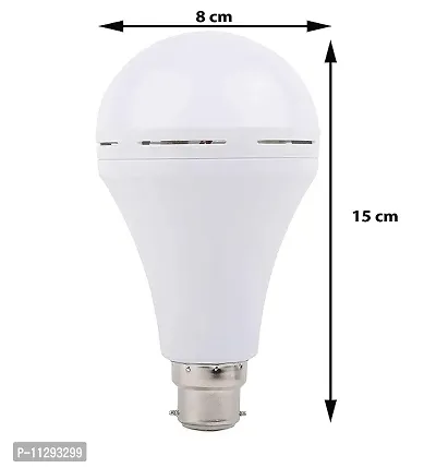 RSCT 9 Watt Inverter Bulb LED Bulb Light Rechargeable Emergency , AC/DC Bulb Color White, B22 Cap , 1pcs-thumb2