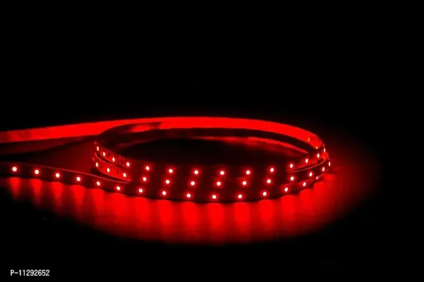 RSCT 4 Meter 2835 Cove Red Led Light Non Waterproof Led Strip Fall Ceiling Light,for Diwali,Chritmas Decoration with Adaptor/Driver (red,60 Led/Meter)-thumb4