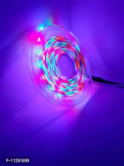 RSCT 5 Meter Remote Control Waterproof RGB Led Strip Waterproof Lights for Home,Office, Diwali, Eid, Christmas, Decoration,PC,Table,Backlight and Vehicle (Multi Color)-thumb5