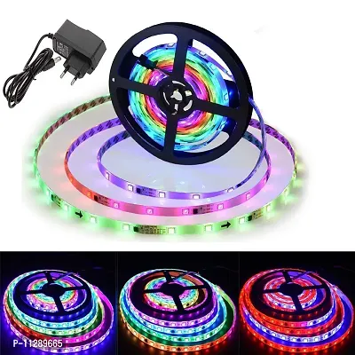 RSC LED Strip Lights Waterproof Magic/Dream LED Light Strip with Bright 5050 SMD RGB Auto Color Changing Plug and Play Light Strip for Home Decoration (Multicolor)