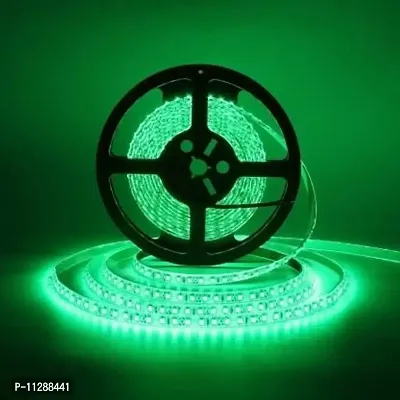 RSCT 4 Meter 2835 Cove Green LED Light Non Waterproof LED Strip Fall Ceiling Light, for Diwali, Christmas Decoration with Adaptor/Driver (Green, 60 LED/Meter)-thumb4