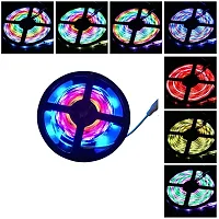 RSC LED Strip Lights Waterproof Magic/Dream LED Light Strip with Bright 5050 SMD RGB Auto Color Changing Plug and Play Light Strip for Home Decoration (Multicolor)-thumb2