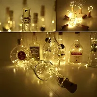 RSCT Cork led String Lights for Wine Bottles 20 Led Cork Lights - Bottle Cork Lights Waterproof Strip Lights for Garden Plants Decoration Party Wedding Christmas String Lights Warm White (1)-thumb2