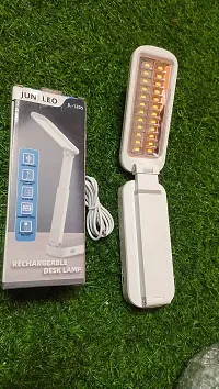 JL-1205 Rechargeable Desk Lamp Study lamp table lamp 24SMD LED 4800mAh White-thumb2