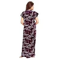 Elegant Satin Night Dress for Ultimate Comfort and Style - Perfect for Relaxation and Sleep-thumb1