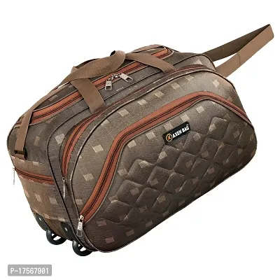 Duffle_PRO Nylon 55 litres Waterproof Strolley Duffle Bag ONE Size-thumb2