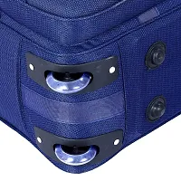 Duffle_PRO Nylon 55 litres Waterproof Strolley Duffle Bag- 2 Wheels - Luggage Bag (Navy Blue) ONE Size-thumb3