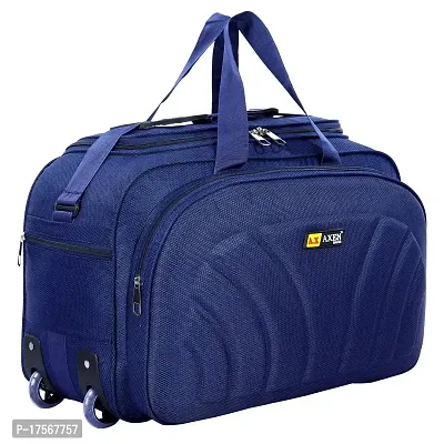 Duffle_PRO Nylon 55 litres Waterproof Strolley Duffle Bag- 2 Wheels - Luggage Bag