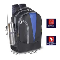 AXEN BAGS 34L Medium Laptop Backpack for a student, a professional, travelers (Black)-thumb2