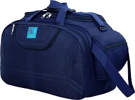 Epoch Nylon 55 litres Waterproof Strolley Duffle Bag- 2 Wheels - Luggage Bag - (Navy Blue)-thumb1