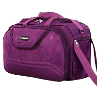 Axen Bags 60 L Strolley Duffel Bag - Stylish Travel Duffel Luggage Bag with Tow Wheel Travelling Men Women Bags - Large Capacity (AM01 Purple)-thumb2