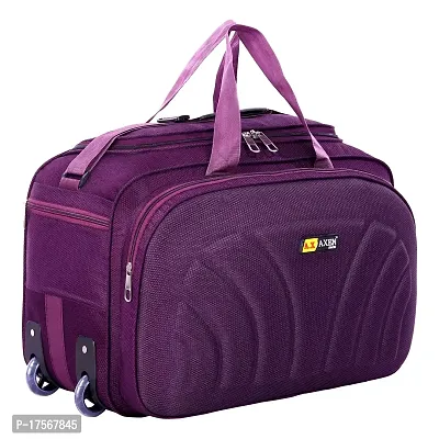 Duffle_PRO Nylon 55 litres Waterproof Strolley Duffle Bag- 2 Wheels - Luggage Bag