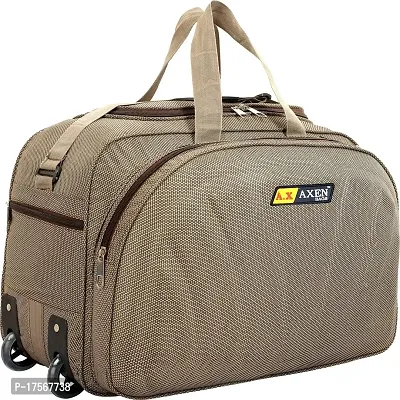 Duffle_PRO Nylon 55 litres Waterproof Strolley Duffle Bag- 2 Wheels - Luggage Bag