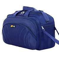 Duffle_PRO Nylon 55 litres Waterproof Strolley Duffle Bag- 2 Wheels - Luggage Bag (Navy Blue) ONE Size-thumb1