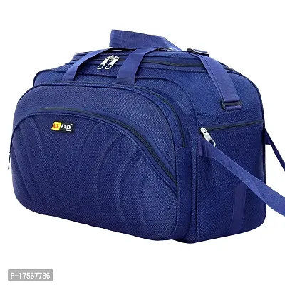 Duffle_PRO Nylon 55 litres Waterproof Strolley Duffle Bag- 2 Wheels - Luggage Bag (Navy Blue) ONE Size-thumb2