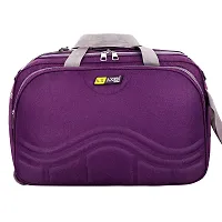 Axen Bags 60 L Strolley Duffel Bag Unisex High Density Travel Bag with Large Capacity Small Travel Bag (AA1 Purple)-thumb1