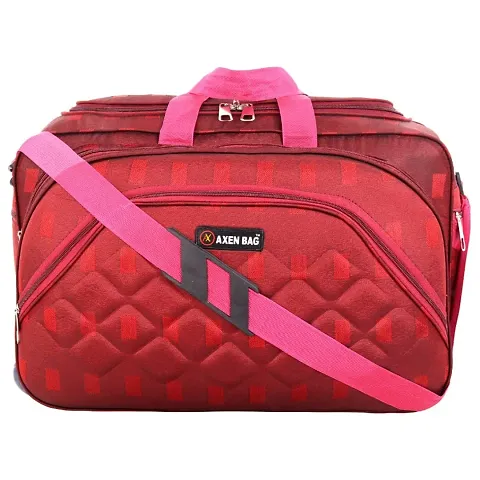 Stylish Fancy Polyester Solid Luggage Travel Bags With 2 Wheels