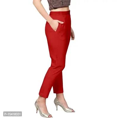 VM Knits Trousers Pants for Women/Western Trousers Pants for Women/Kurti Pant-Multi Color and Size Option