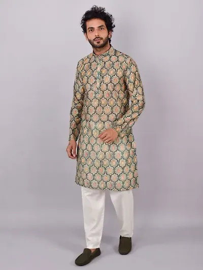 Trendy Silk Kurta Sets For Men 