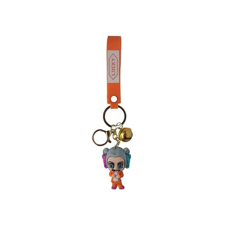 Offo?|| Anime Series : Naruto Anime Kakashi Keychain Soft Rubber 3D Designer Superhero Toy Keychain keyring for Bike & Car