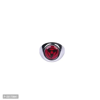 Offo Anime Ring | Stylish and Durable Desgin Ring for anime fans| Ideal for men and women (Obito's Mangekyou Sharingan Ring)