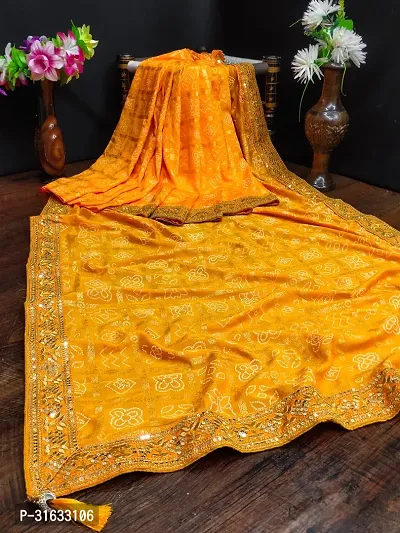 Stylish Art Silk Saree with Blouse For Women