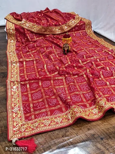 Stylish Art Silk Saree with Blouse For Women-thumb3