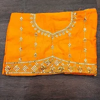 Stylish Art Silk Saree with Blouse For Women-thumb3