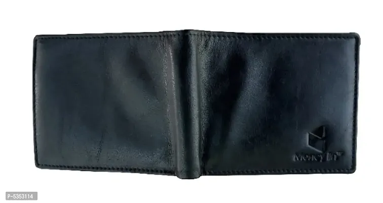 Wallet for Men / Money Purse Genuine Leather Black-thumb4