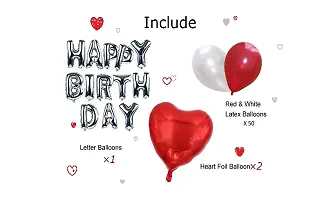 ARYAN BALLOON Happy Birthday Pack Decorations Items for Room/Balloons for Decoration-thumb1