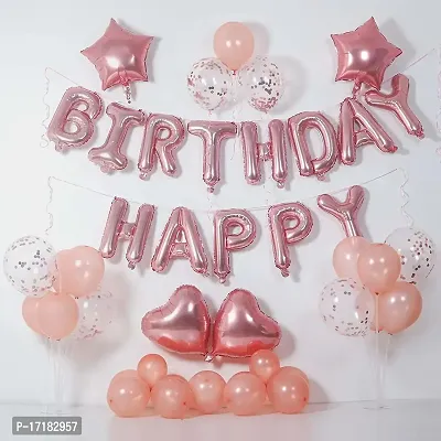 ARYAN BALLOON's Happy Birthday Decorations Item Birthday decorations/Decorations Items for Room/Balloons for Decorations