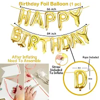 Aryan Balloon Happy Birthday Decoration Items, Curtain Photo Booth Props/Birth Day. decerations/Decorations Items for Room/Balloons for Decoration-thumb4