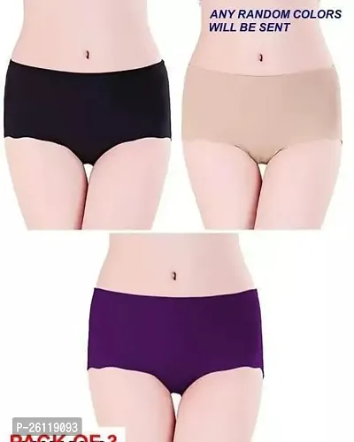 Sizzling Silk Hipster Briefs For Women Pack Of 3-thumb0
