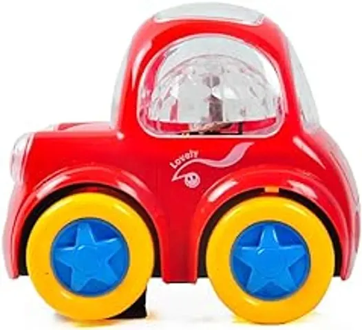 Funny Car Toy - Car for Kids with Light 360 Degree Rotation and Sound Toy, Musical Toy for Boys, Kids (Multi Color)