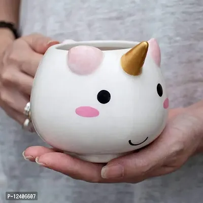 Awestuffs Ceramic Unicorn 3D Tea Coffee Mug (Unicorn with Rainbow Handle)-thumb5