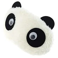 Imported Panda Sleeping Plush Eye Mask Nap Eye Shade Cartoon Blindfold Sleep Eyes Cover Sleeping Travel Rest Eye Patch Sleep Mask (Rolling Eyes)-thumb2