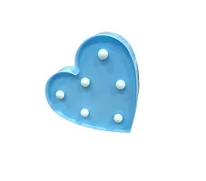 Awestuffs Decorative Marquee Light Lamp Wall Decor Night Light for Christmas, Birthday Party, Kids Room, Living Room Decor (Little Heart Blue)-thumb3
