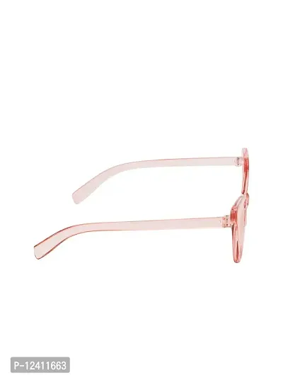 Awestuffs Cat Eye Sunglass inspired from Priyanka Chopra UV Protected Sunglasses for Women Modern Pointed Cat Eye Sunglasses (Light Pink)-thumb3