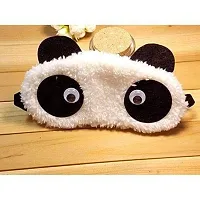 Imported Panda Sleeping Plush Eye Mask Nap Eye Shade Cartoon Blindfold Sleep Eyes Cover Sleeping Travel Rest Eye Patch Sleep Mask (Rolling Eyes)-thumb4