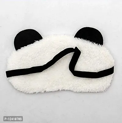 Awestuffs Imported Panda Sleeping Plush Eye Mask Nap Eye Shade Cartoon Blindfold Sleep Eyes Cover Sleeping Travel Rest Eye Patch Sleep Mask (Love Eyes)-thumb5