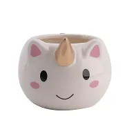 Awestuffs Ceramic Unicorn 3D Tea Coffee Mug (Unicorn with Rainbow Handle)-thumb1