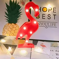 Awestuffs Decorative Marquee Light Lamp Wall Decor Night Light for Christmas, Birthday Party, Kids Room, Living Room Decor (Pink)-thumb1