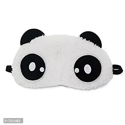 Fashion Panda Sleeping Eye Plush Mask Nap Eye Shade Cartoon Blindfold Sleep Eyes Cover Sleeping Travel Rest Eye Patch Sleep Mask-thumb0