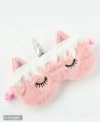 Unicorn Eye Mask for Girls, Cute Eye Cover for Sleep, Soft Breathable Cott