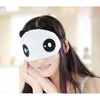 Fashion Panda Sleeping Eye Plush Mask Nap Eye Shade Cartoon Blindfold Sleep Eyes Cover Sleeping Travel Rest Eye Patch Sleep Mask-thumb2