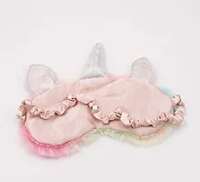 Unicorn Eye Mask for Girls, Cute Eye Cover for Sleep, Soft Breathable Cott-thumb2