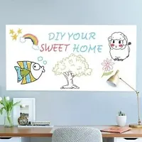 Whiteboard Self Adhesive Wallpaper Sticker for Kids Home Classroom Office Room with Free Marker  XXXL-thumb1