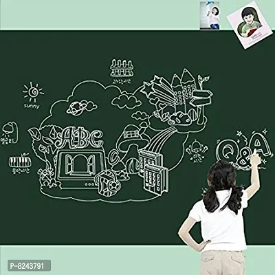 Greenboard Self Adhesive Wallpaper Sticker for Kids Home Classroom Office Room with Free Marker XL-thumb3